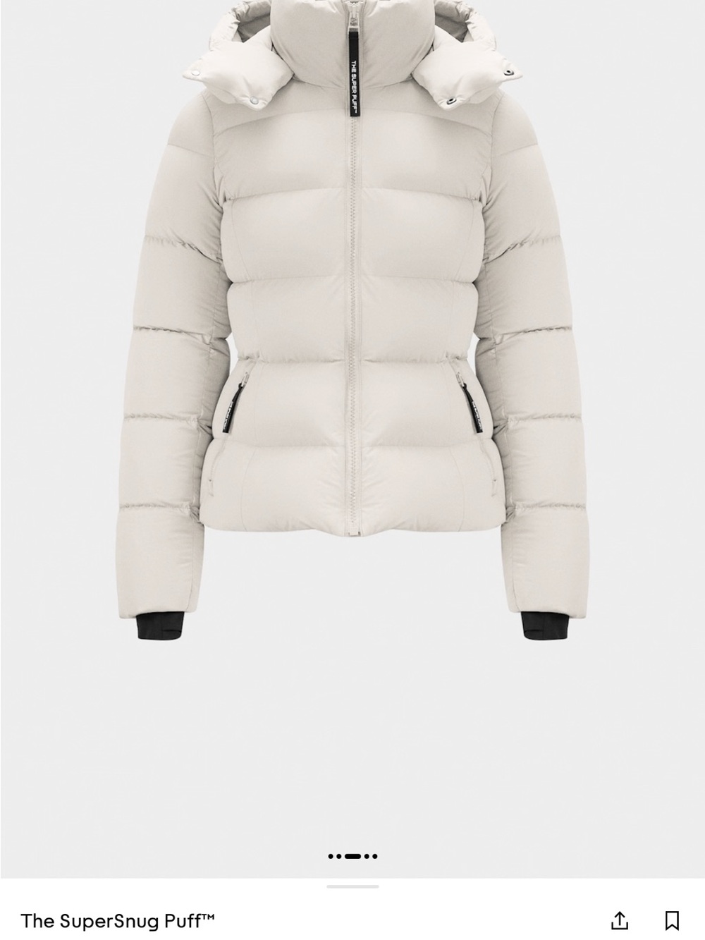 Aritzia The SuperSnug Puff™ Jacket — Ivory